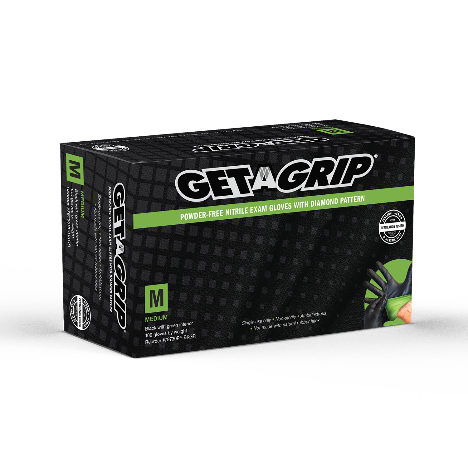797PF Series – Get A Grip® Exam Grade Nitrile Powder Free
