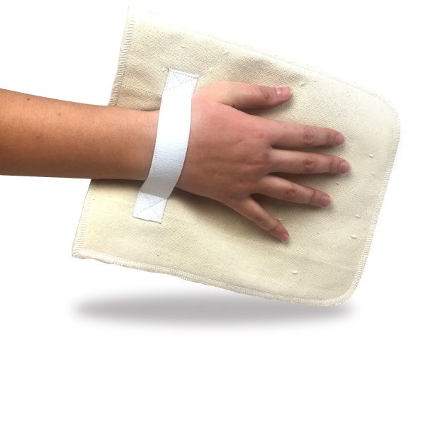 TPAD-STR Series - Terry Cloth and Cotton Canvas Baker's Pad with Elastic Strap - Protects up to 450° F - Image 2