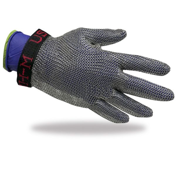 USM1105 Series - Stainless Steel Mesh Glove with Polypropylene Strap - Wrist Length